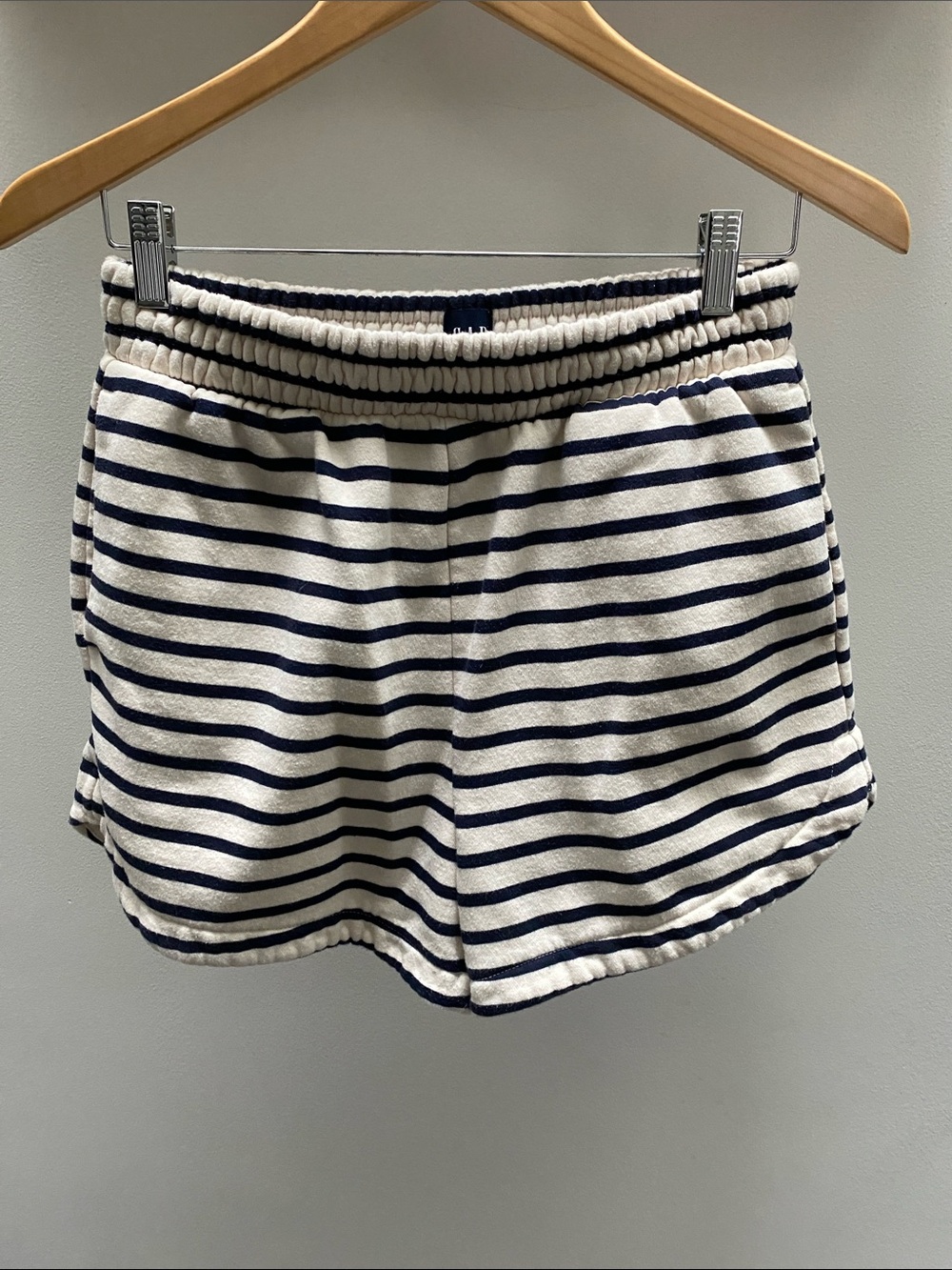GAP Striped Navy and White Women’s Casual Shorts
